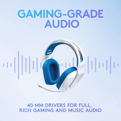 Logitech G335 Wired Gaming Headset | 3.5mm | 40mm Drivers | Lightweight 240g | Suspension Headband | Cardioid Microphone | PC, Xbox, PlayStation, Nintendo Switch & Mobile
