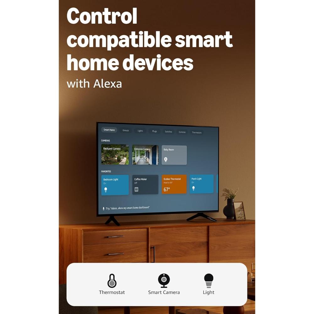 Amazon Fire TV Stick HD | Full HD Streaming | Alexa Voice Remote | 8GB Storage