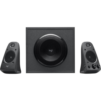 Logitech Z623 2.1 Channel Speaker System with Subwoofer | THX-Certified | 400W Peak / 200W RMS | 130W Subwoofer | Dual 3.5mm + RCA Inputs | Headphone Jack