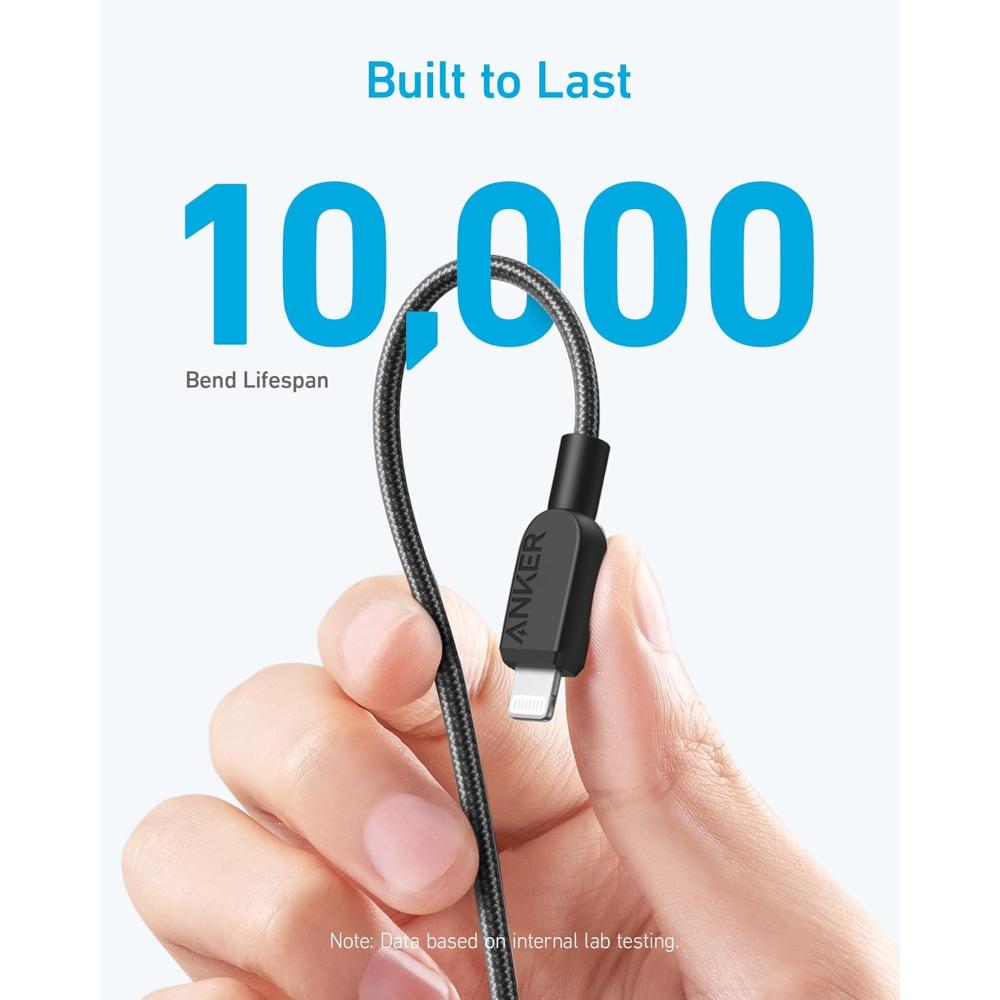 Anker A81A5 Type‑C to Lightning Cable 1M | Fast Charging iPhone Cable Pakistan