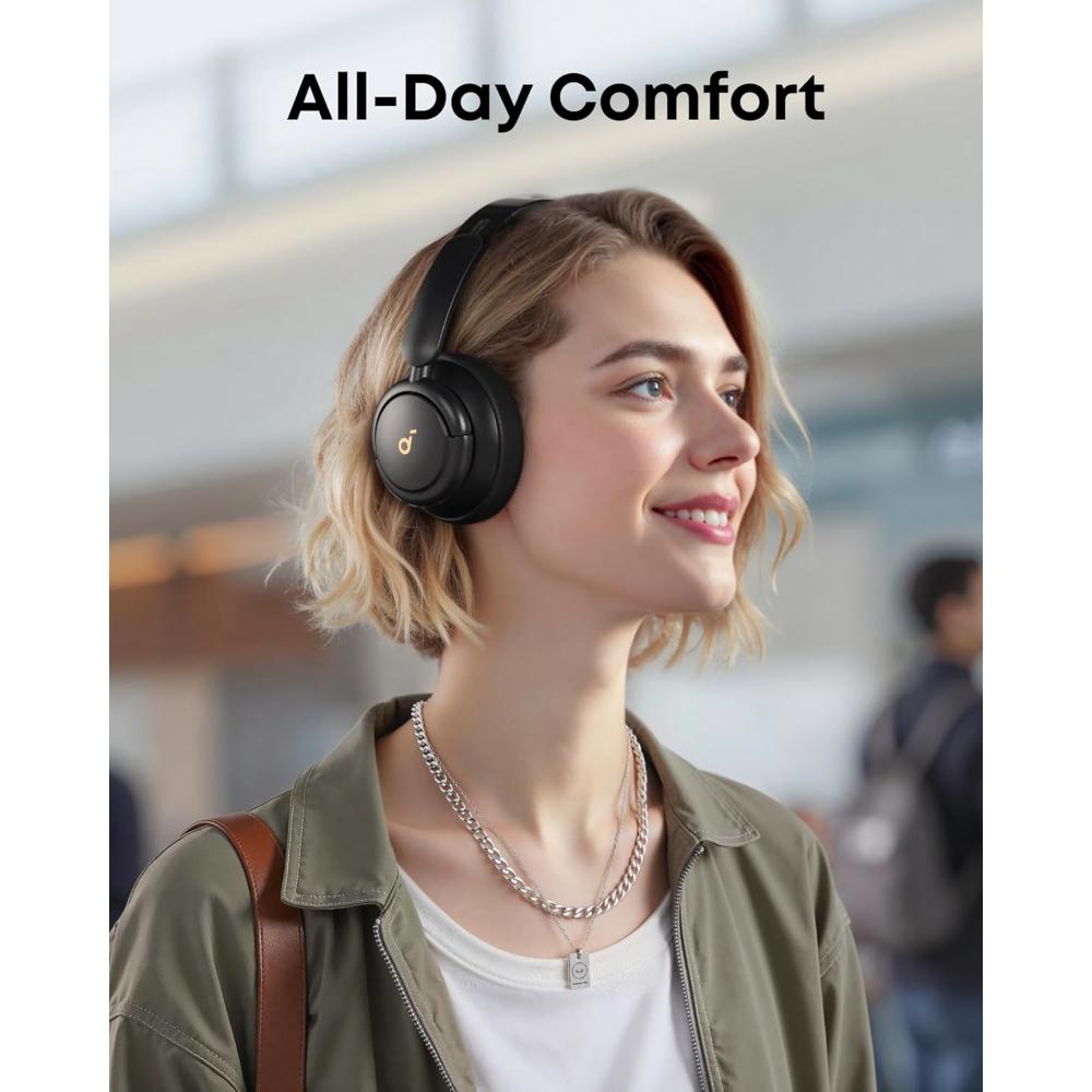 Soundcore Q30 Bluetooth Active Noise Cancelling Headphones A3028 | Wireless Over-Ear Headset