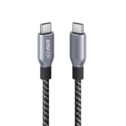 Anker USB-C to USB-C Cable | 0.9 Meter Length | Black | Fast Charging & High-Speed Data Transfer | USB 2.0 Standard | Reinforced Connectors | For Smartphones, Tablets, Laptops, and USB-C Accessories