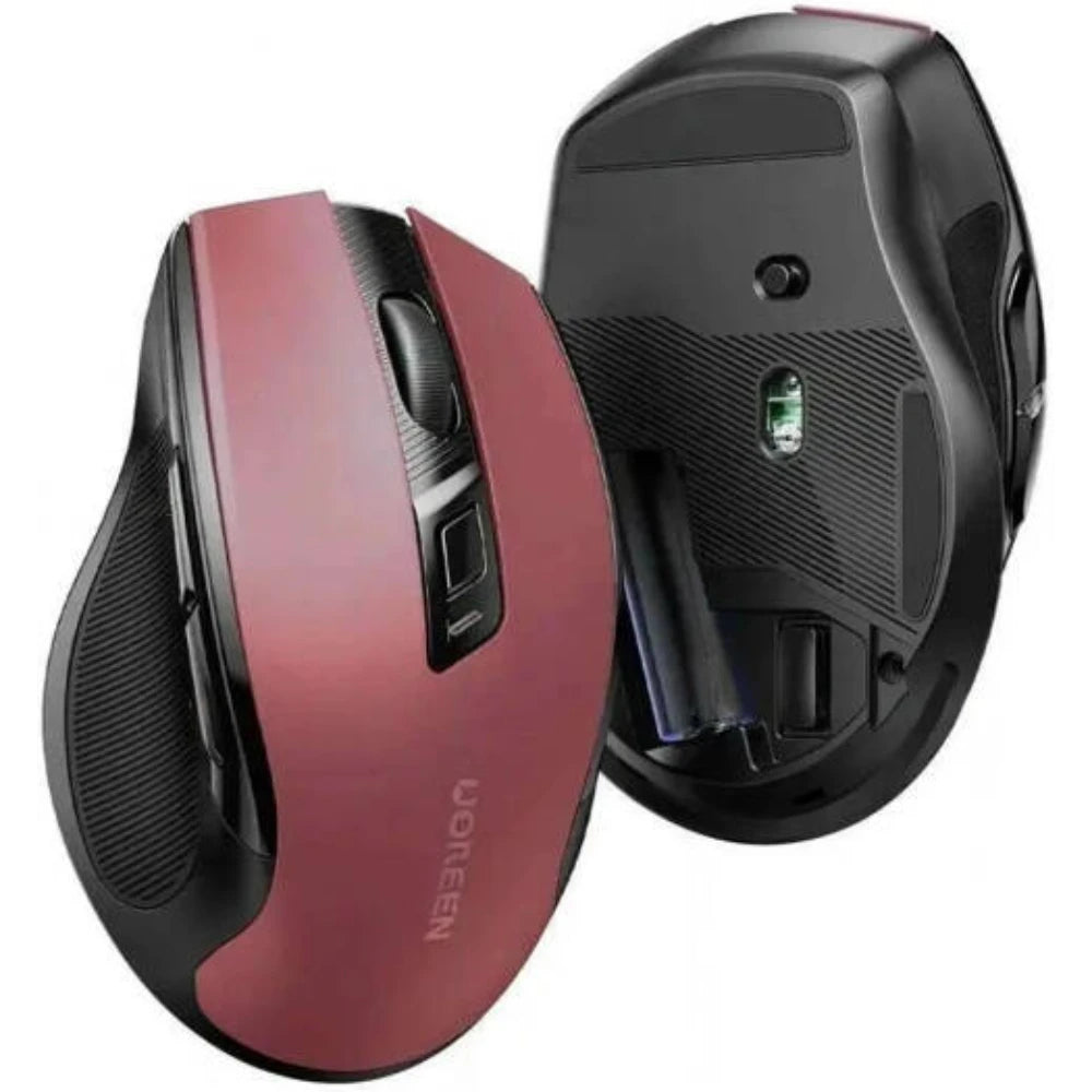 Ugreen 25752 MU006 | Dual Mode Wireless Mouse, Bluetooth + 2.4G, 4000 DPI, Silent Click, Ergonomic Design