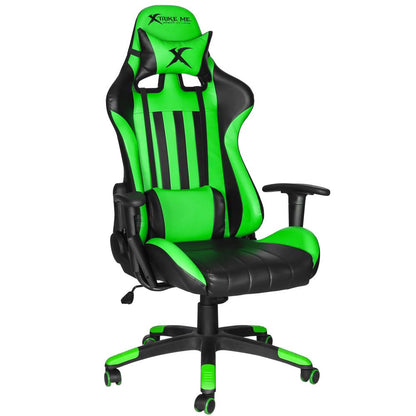 Xtrike-Me GC-905 Ergonomic Adjustable Gaming Chair | Reclining Design | PVC & PU | Iron & Nylon Construction | Cushion & Caster Wheels