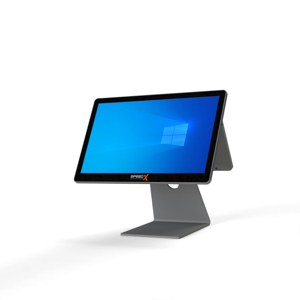 Speed-X SX-PT1568 Dual Display All-in-One POS System | 15.6" FHD + 11.6" Display | Intel Core i5 8th Gen | 8GB DDR4 | 128GB mSATA SSD | WiFi 6 | Bluetooth 5.3 | Windows 11