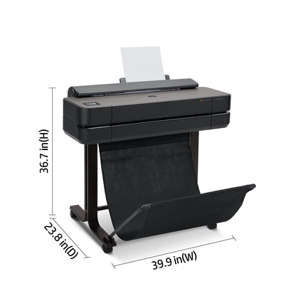 HP DesignJet T630 | Large Format Wireless Plotter Printer | 24" with Mobile Printing