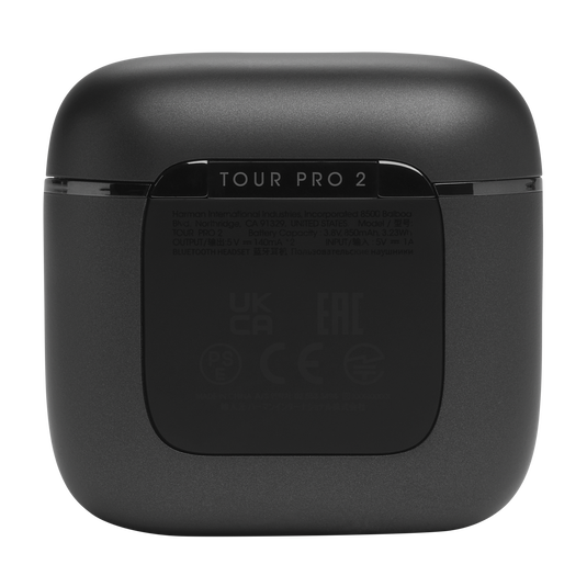 JBL Tour Pro 2 | True wireless Noise Cancelling earbuds | Black