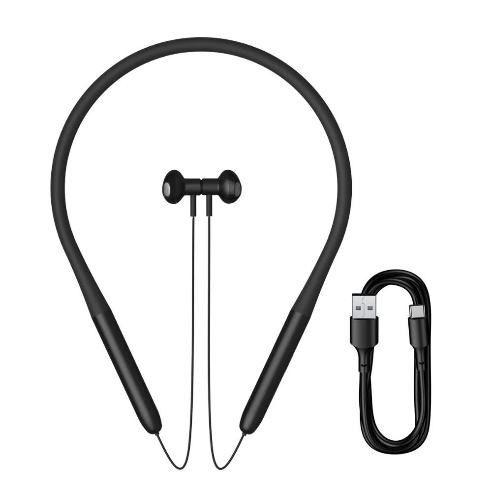 Baseus P1 Neckband Bluetooth Earphones | 25H Playtime, Ultra-Low Latency, Clear Calls, Lightweight Design
