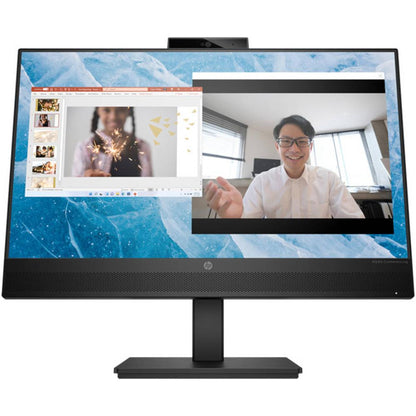 HP M24m Conferencing Monitor | 23.8″ FHD IPS Display | 75Hz | Built-In 5MP Webcam & Noise-Cancelling Mic | USB-C 65W
