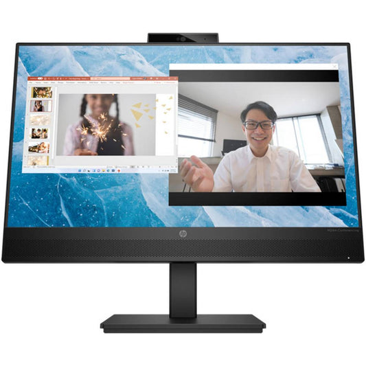 HP M24m Conferencing Monitor | 23.8″ FHD IPS Display | 75Hz | Built-In 5MP Webcam & Noise-Cancelling Mic | USB-C 65W