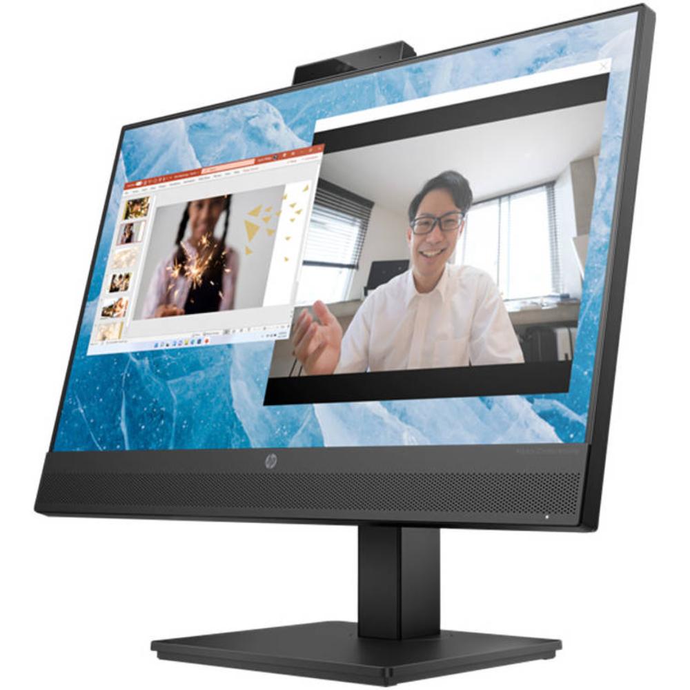 HP M24m Conferencing Monitor | 23.8″ FHD IPS Display | 75Hz | Built-In 5MP Webcam & Noise-Cancelling Mic | USB-C 65W