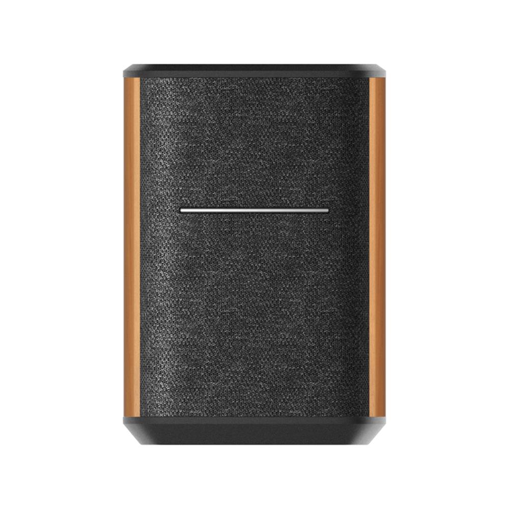 Edifier MS50A Wireless Smart Speaker | Wi-Fi + Bluetooth | Multi-Room Audio | AirPlay 2 | Alexa Compatible | Brown