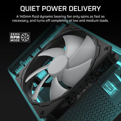 CORSAIR HX1200i | 1200W Fully Modular 80 PLUS Platinum ATX 3.1 Digital Power Supply (UK)