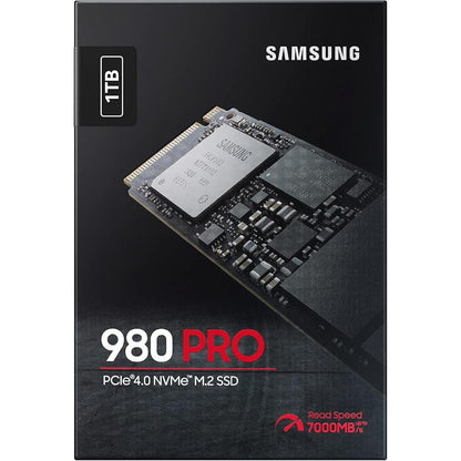 Samsung 980 PRO NVMe™ M.2 SSD | PCIe 4.0 High Performance SSD, Up to 7000MB/s Speed