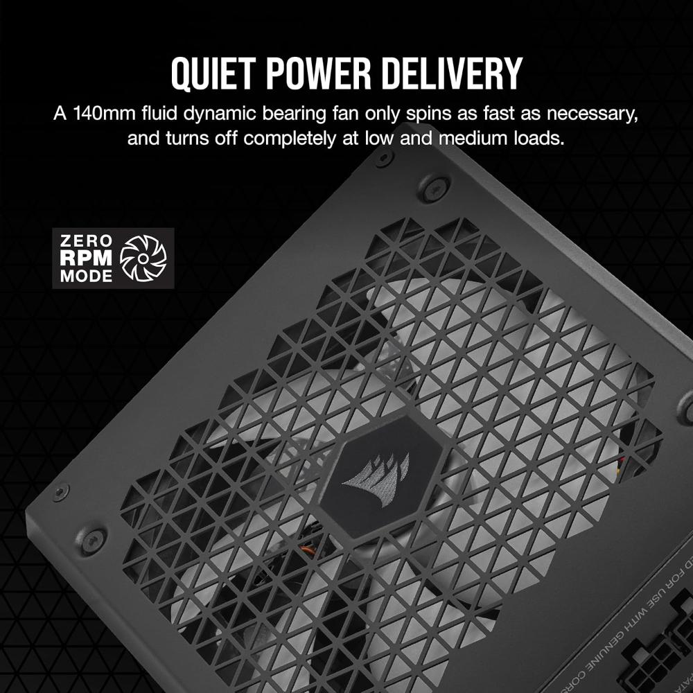 CORSAIR HX1000i | 1000W Fully Modular 80 PLUS Platinum ATX 3.1 Digital Power Supply (UK)
