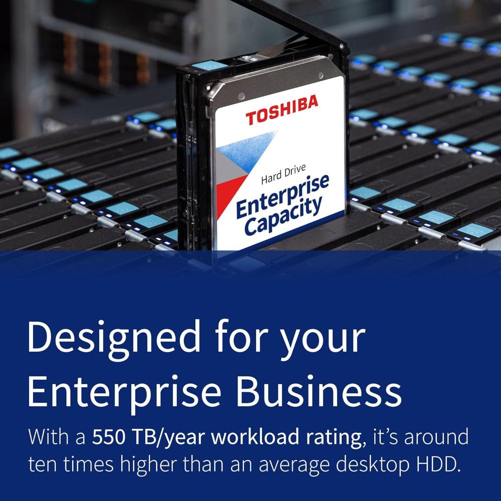 Toshiba MG Series | Enterprise Drive 8TB – 24TB | 7200RPM