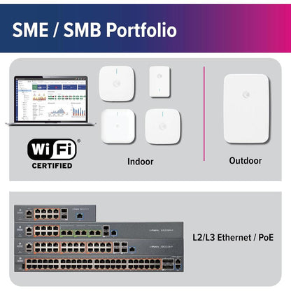 Cambium Networks cnPilot e410 | Wi-Fi 5 Indoor Access Point | 2×2 MU-MIMO | Supports Up to 256 Users | PoE