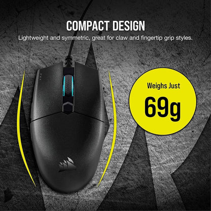 CORSAIR KATAR PRO Ultra-Light Gaming Mouse (AP) | 12,400 DPI Precision Mouse