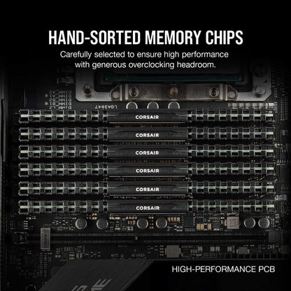 CORSAIR VENGEANCE LPX 8GB DDR4 2400MHz CL16 Desktop Memory | Reliable Performance RAM | Black