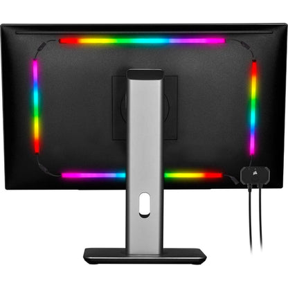 CORSAIR iCUE LS100 Smart Lighting Strip Expansion Kit 250mm | RGB Ambient Lighting Extension
