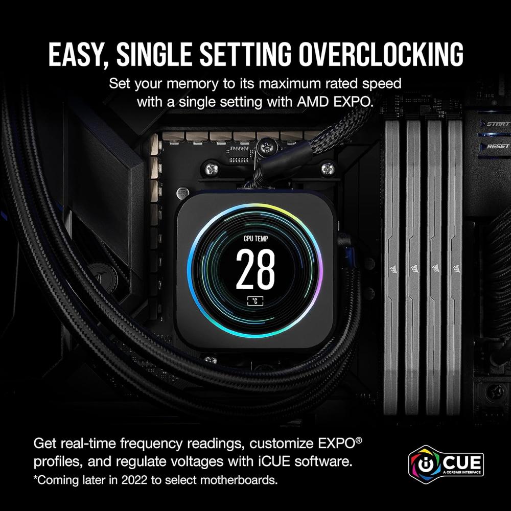 CORSAIR VENGEANCE 32GB (2x16GB) DDR5 6000MT/s CL36 Desktop Memory Kit | High-Performance RAM | Grey