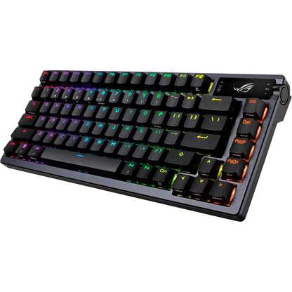 ASUS ROG Azoth M701 Gaming Keyboard | 75% Mechanical | ROG NX Red Switches | Tri-Mode Wireless | OLED Display | RGB | PBT Keycaps