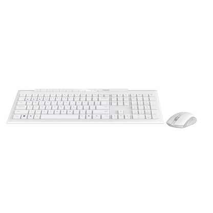 RAPOO 8210M Multi-Mode Wireless Keyboard & Mouse Combo | Bluetooth 5.0 | 2.4GHz | 1600 DPI | Multi-Device