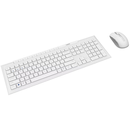 RAPOO 8210M Multi-Mode Wireless Keyboard & Mouse Combo | Bluetooth 5.0 | 2.4GHz | 1600 DPI | Multi-Device