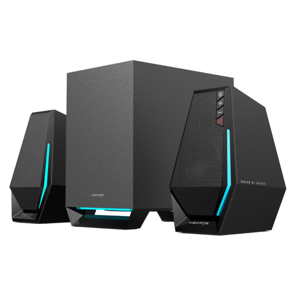 Edifier G1500 MAX 2.1 Desktop Gaming Speakers | 30W RMS | Bluetooth 5.3 | RGB Lighting | USB-A / USB-C / AUX