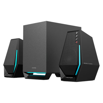 Edifier G1500 MAX Desktop Gaming Speakers | 2.1 System, RGB Lighting, Bluetooth 5.3