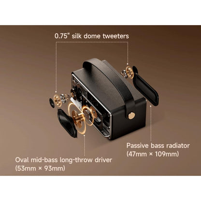 Edifier MP330 | Portable Bluetooth Speaker | 40W RMS | Hi-Res Audio | Bluetooth 6.0 | 19H Playtime | USB-C & microSD