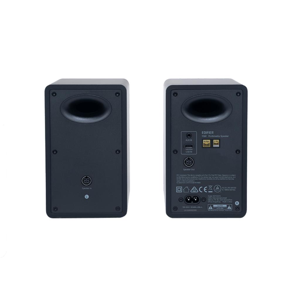 Edifier M60 Compact Desktop Speakers | 66W RMS Hi-Res Audio | Bluetooth 5.3 LDAC | USB-C