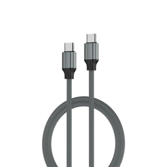 LDNIO LC441C 65W USB-C to USB-C Fast Charging & Data Cable | 1 Meter | Power Delivery | Grey