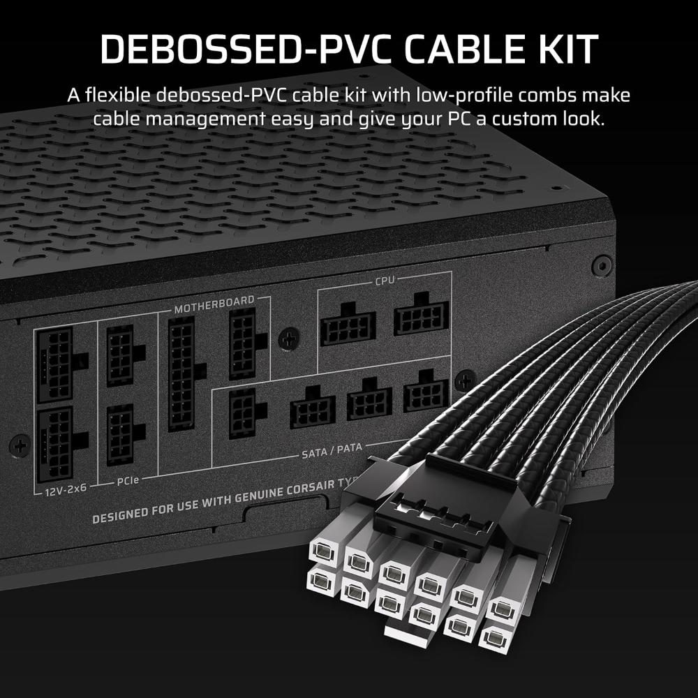 CORSAIR HX1500i SHIFT | 1500W Fully Modular Platinum ATX 3.1 Digital Power Supply (PCIe 5.1, iCUE LINK)