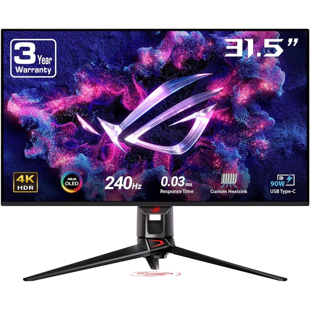 ASUS ROG Swift OLED PG32UCDM | 32-Inch 4K QD-OLED Gaming Monitor | 240Hz | 0.03ms | HDR400 True Black