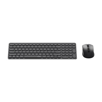 RAPOO 9350S Multi-Mode Wireless Keyboard & Mouse Combo | Bluetooth 4.0/5.0 + 2.4GHz | 2400 DPI | Ultra-Slim Aluminum Keyboard
