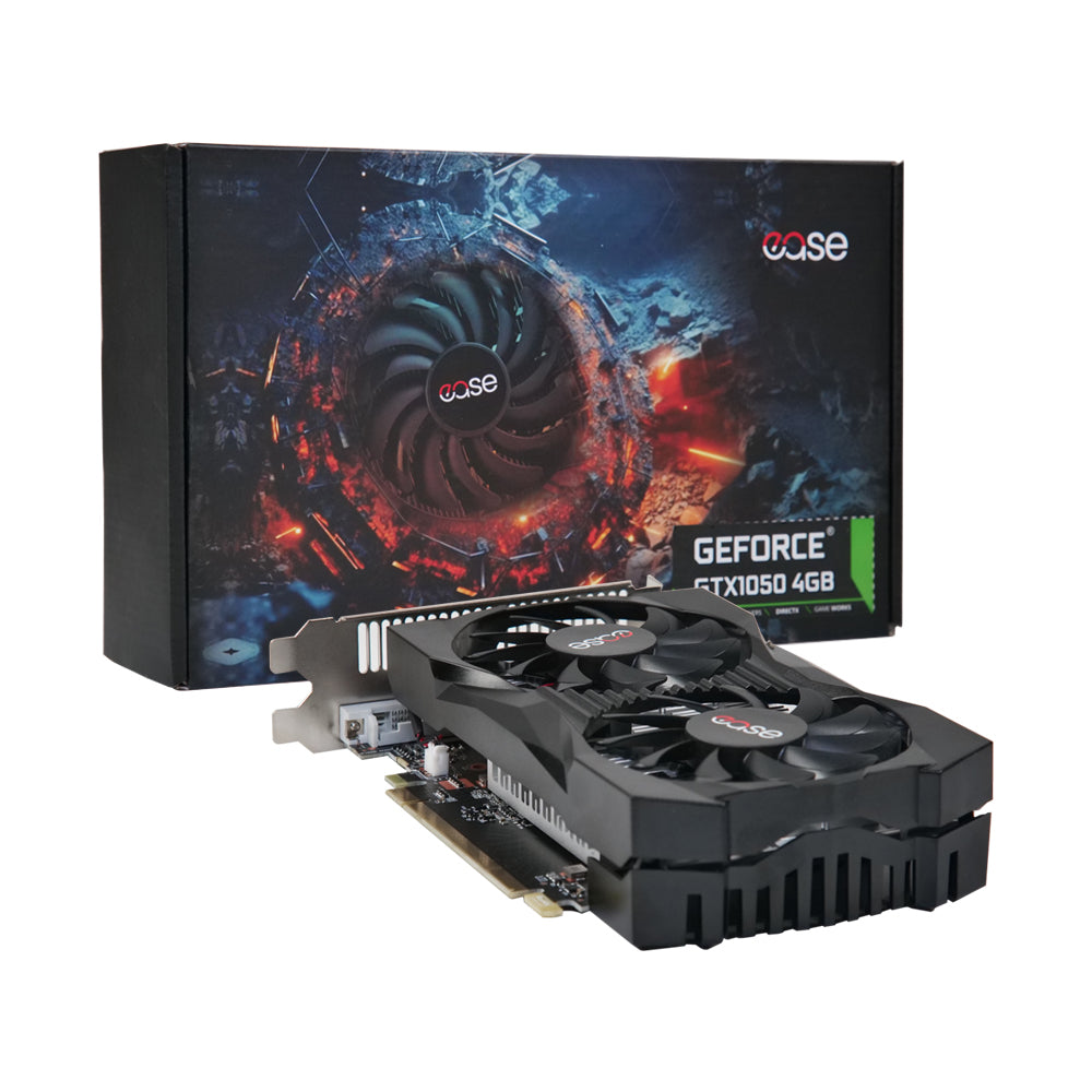 Ease GTX1050 4GB Graphics Card | 128-bit GDDR5, HDMI/DVI, Entry-Level Gaming GPU