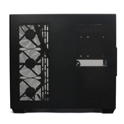 EASE EC124B Tempered Glass Gaming Case | 4x Infinity ARGB Fans | Panoramic View | Type-C | Water Cooling Support
