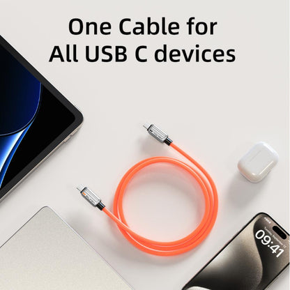 CABLETIME CU04 240W USB-C to USB-C Fast Charging Cable | 1m – 2m | PD 3.1 + QC 4.0 | Zinc Alloy Shell & Silicone Jacket