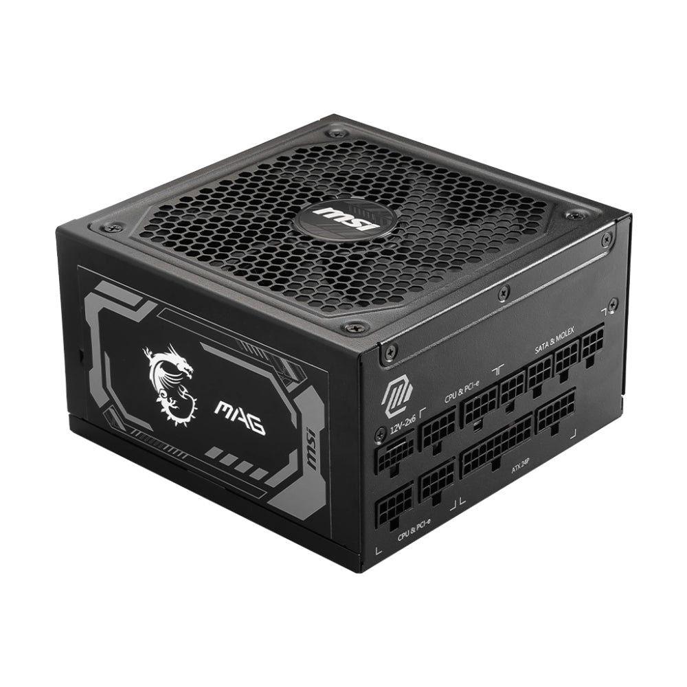 MSI MAG A1250GL PCIE5 1250W Power Supply | ATX 3.1, PCIe 5.1, 80 PLUS Gold Certification, Fully Modular Design, and 135mm FDB Fan
