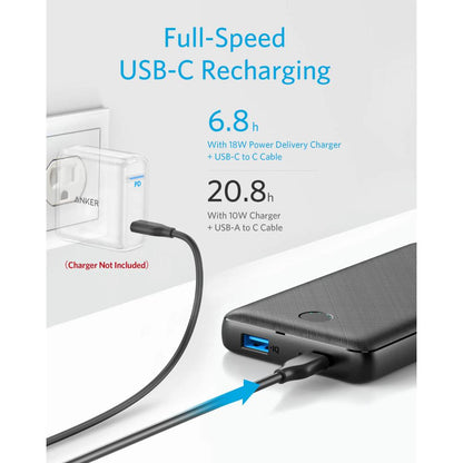 Anker 525 Power Bank (PowerCore 20K) A1287 | 20000mAh 20W Fast Charging Power Bank