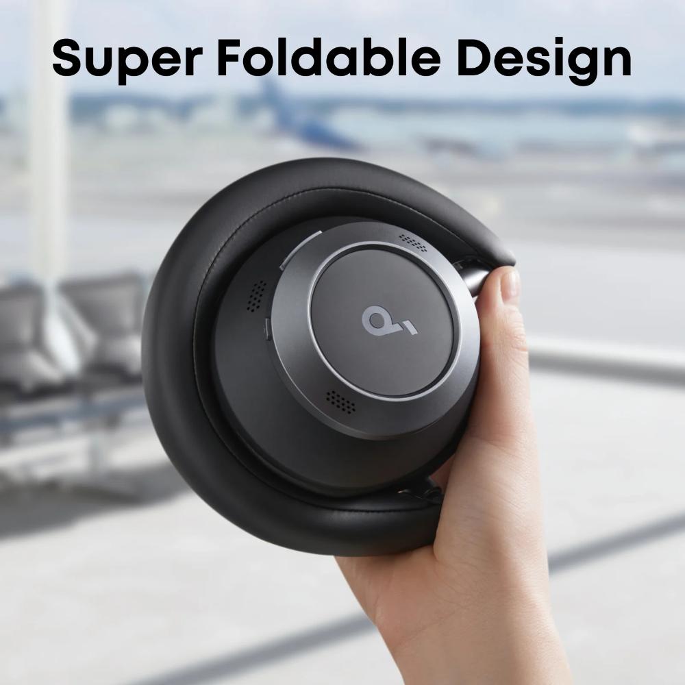 Soundcore Space One Pro FlexiCurve Active Noise Cancelling Headphones A3062 | Wireless Over-Ear Headset