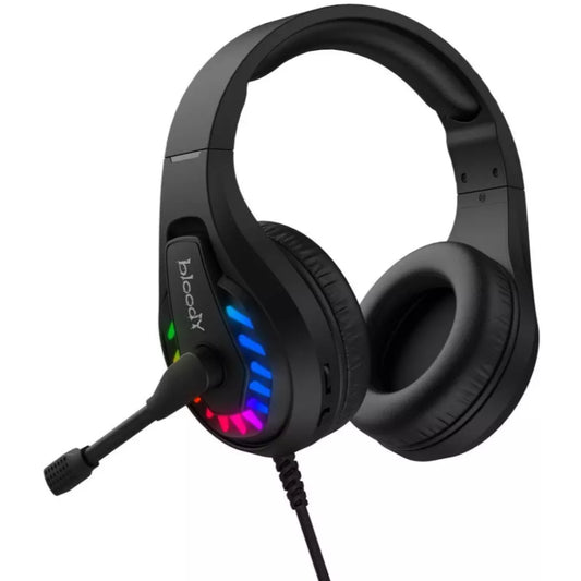 Bloody G230 | Virtual 7.1 Surround Sound RGB Gaming Headphone – Black USB Edition