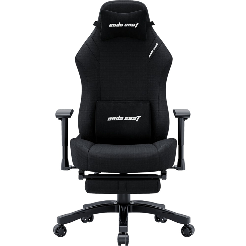 AndaSeat Luna Pro Gaming Chair with Footrest | Ergonomic Reclining | Folding Recliner Seat | Neck & Lumbar Support | Heavy-Duty Frame | ADULT SIZE