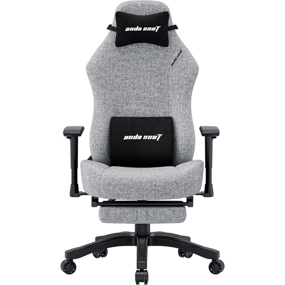 AndaSeat Luna Pro Gaming Chair with Footrest | Ergonomic Reclining | Folding Recliner Seat | Neck & Lumbar Support | Heavy-Duty Frame | ADULT SIZE