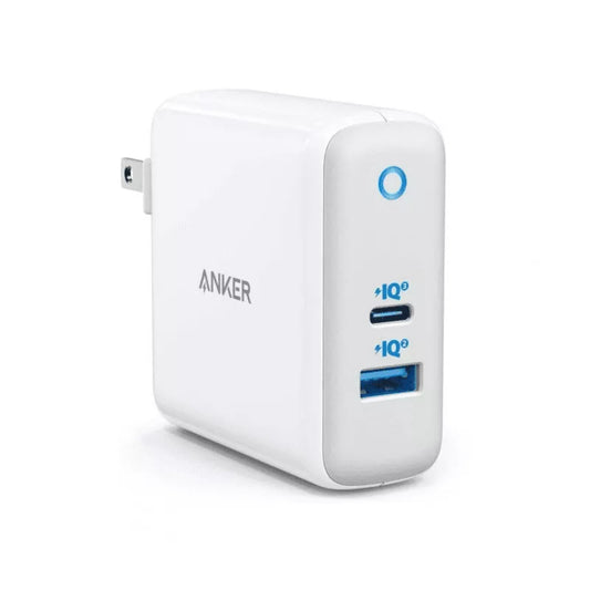 Anker A2322 | Nano II 45W Charger | USB-C + USB-A | GaN II Technology | Compact Wall Adapter | For MacBook Air, iPhone, Galaxy, iPad, USB-C Devices