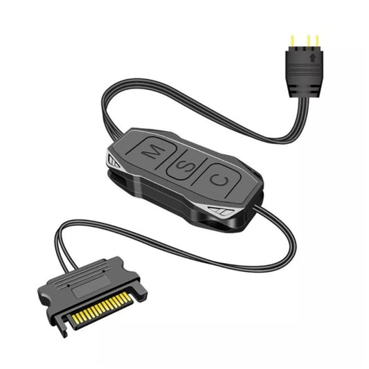 Ease ARGB Adapter | SATA to 5V 3-Pin Converter, RGB Controller Cable