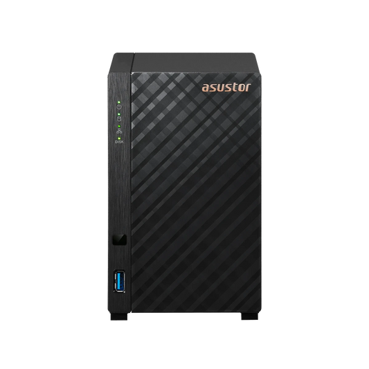 Asustor DRIVESTOR 2 (AS1102T) | 2 Bay NAS, 1.4GHz Quad Core