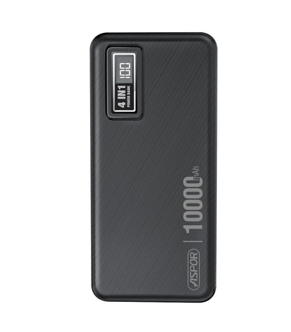 ASPOR A300 10000Mah Li-Polymer Battery 4 In1 Power Bank