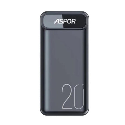 ASPOR A396 | 20000 mAh Power Bank | 22.5W Fast Charging, PD & Multiple Charging Protocols